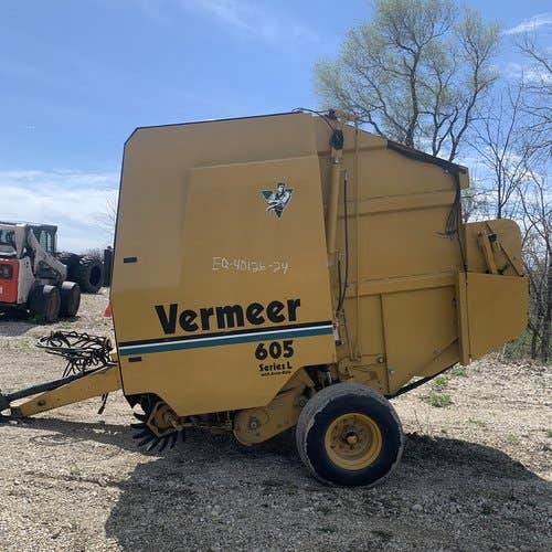 Used Vermeer 605L Baler parts.