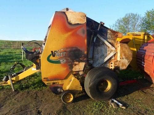 Used Vermeer 605M Baler parts.