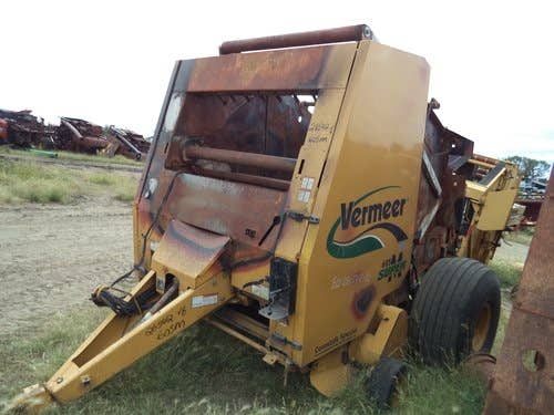 Used Vermeer 605M Baler parts.