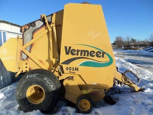 Used Vermeer 605M Baler parts.