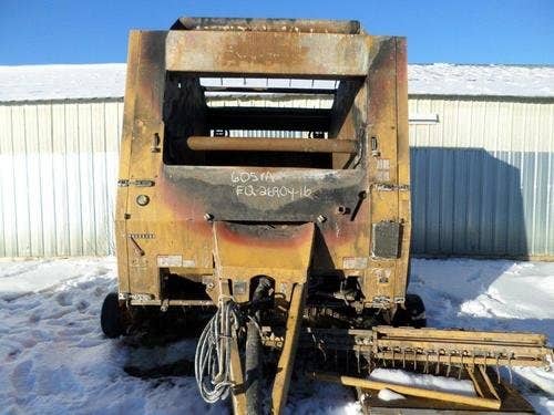 Used Vermeer 605M Baler parts.