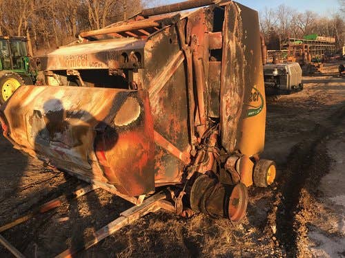 Used Vermeer 605m Baler parts.