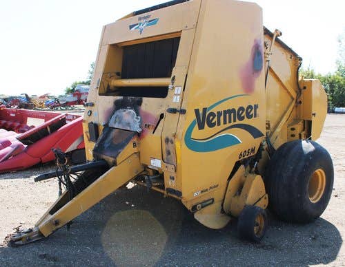 2004 Used Vermeer 605M Baler parts.