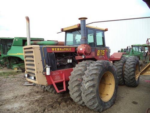 Used Versatile 875 Tractor parts.
