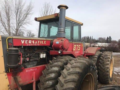 Used Versatile 875 Tractor parts.