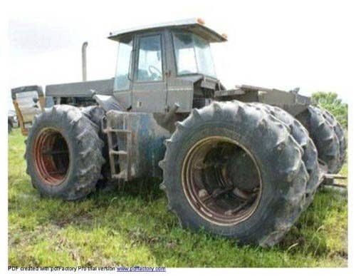 1989 Used Versatile 946 Tractor parts.