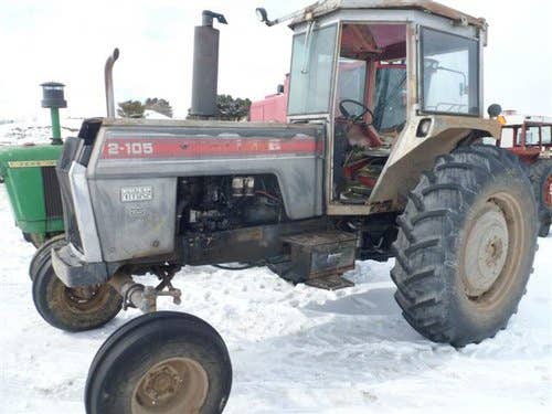 Used White 2-105 Tractor parts.