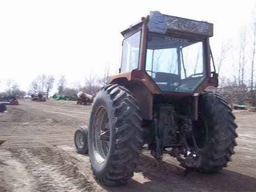 Used White 2-105 Tractor parts.