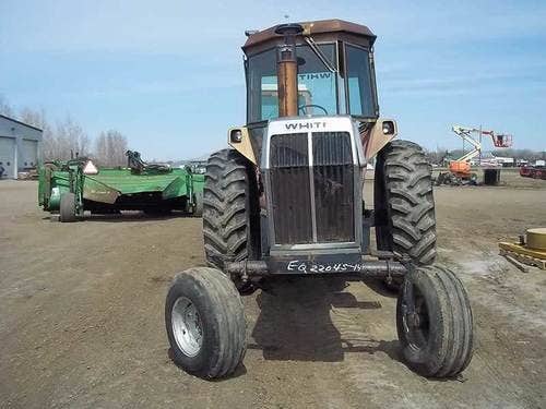 Used White 2-105 Tractor parts.