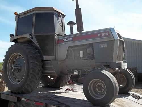 Used White 2-105 Tractor parts.