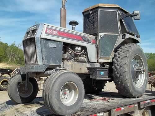 Used White 2-105 Tractor parts.