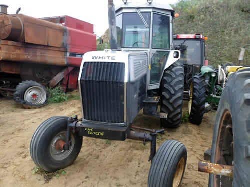 Used White 2-105 Tractor parts.