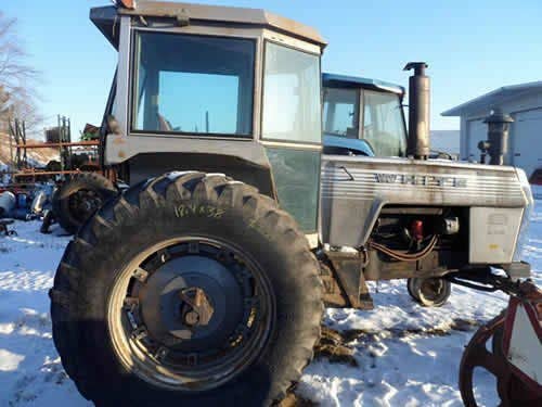 Used White 2-105 Tractor parts.