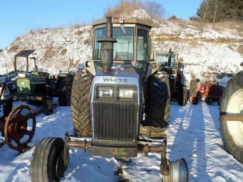 Used White 2-105 Tractor parts.