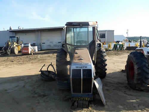 Used White 2-105 Tractor parts.