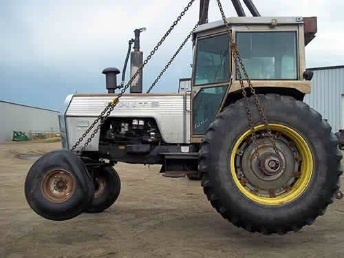 Used White 2-105 Tractor parts.