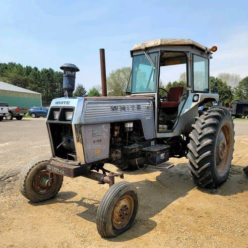 Used White 2-105 Tractor parts.
