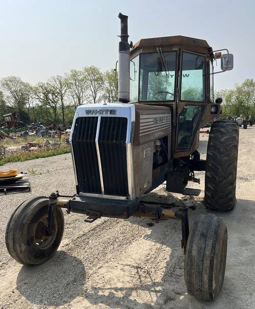 Used White 2-105 Tractor parts.