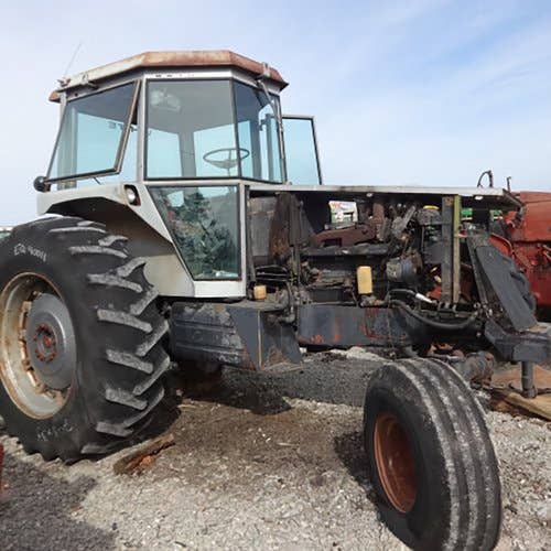 Used White 2-105 Tractor parts.