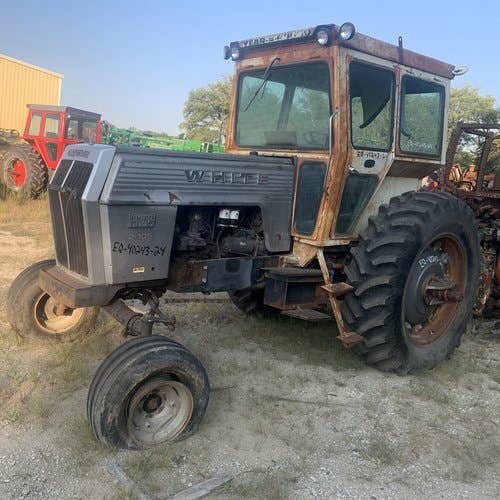 Used White 2-105 Tractor parts.