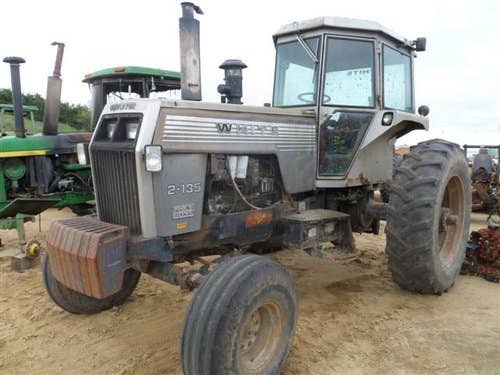 Used White 2-135 Tractor parts.
