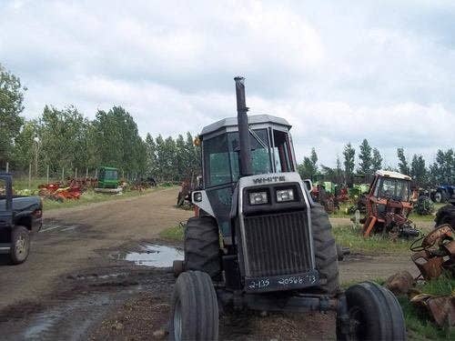 Used White 2-135 Tractor parts.