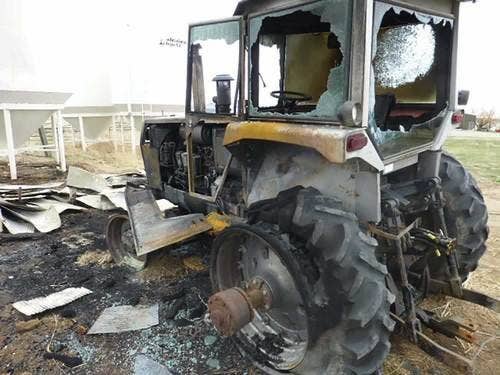 Used White 2-135 Tractor parts.