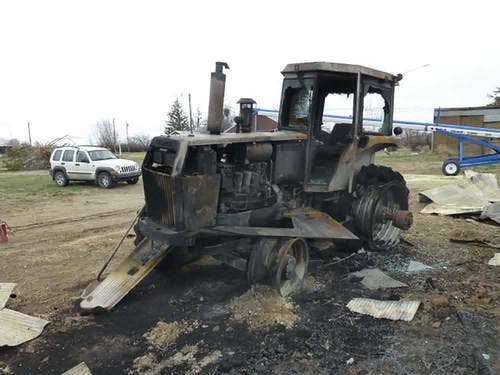 Used White 2-135 Tractor parts.