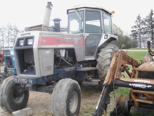 Used White 2-135 Tractor parts.