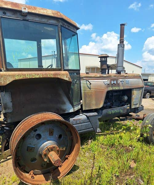 Used White 2-155 Tractor parts.