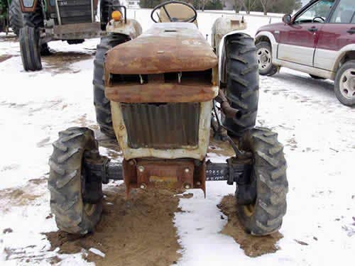 Used White 2-30 Tractor parts.