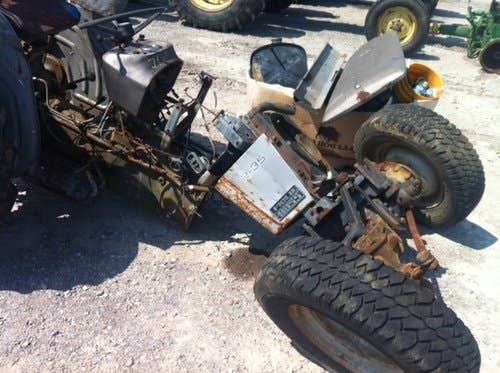 Used White 2-35 Tractor parts.