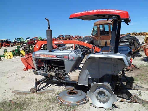 Used White 2-55 Tractor parts.