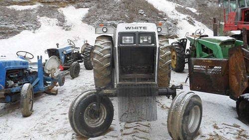 Used White 2-85 Tractor parts.