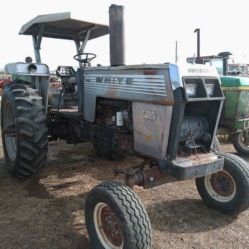 Used White 2-85 Tractor parts.