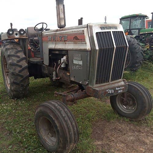 Used White 2-85 Tractor parts.