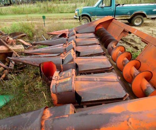 Used White 706N Header parts.