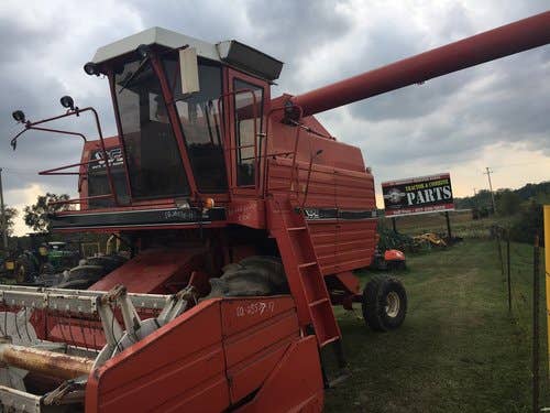 Used White 8700 Combine parts.
