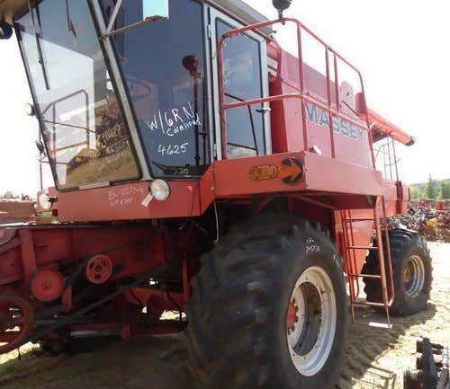 Used White 9700 Combine parts.