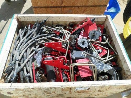 Used White 9824 Planter parts.