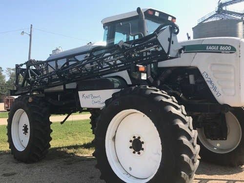 Used Willmar 8600 Sprayer parts.