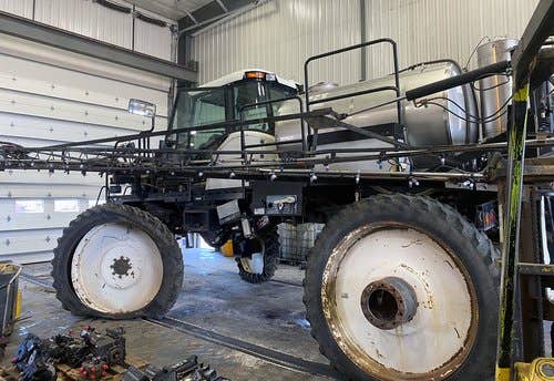 2001 Used Willmar 8600 Sprayer parts.