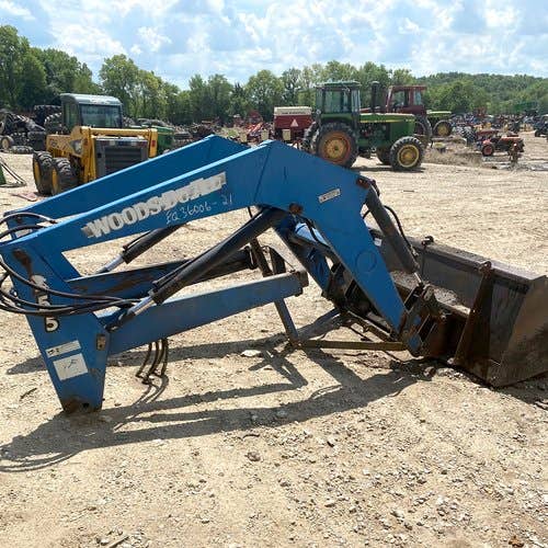 Used Woods 255 Loader / Backhoe Attachments parts.