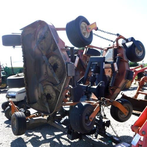 2011 Used Woods TBW180 Rotary Cutter / Chopper parts.