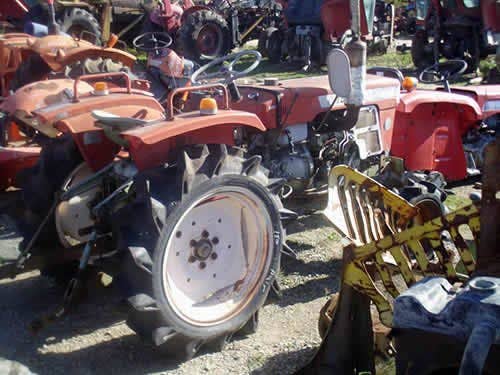 Used Yanmar YM1500 Tractor parts.