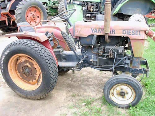 Used Yanmar YM1600 Tractor parts.