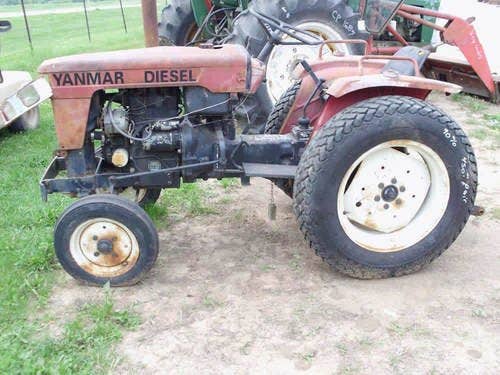 Used Yanmar YM1600 Tractor parts.
