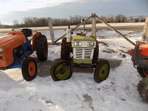 Used Yanmar YM240 Tractor parts.