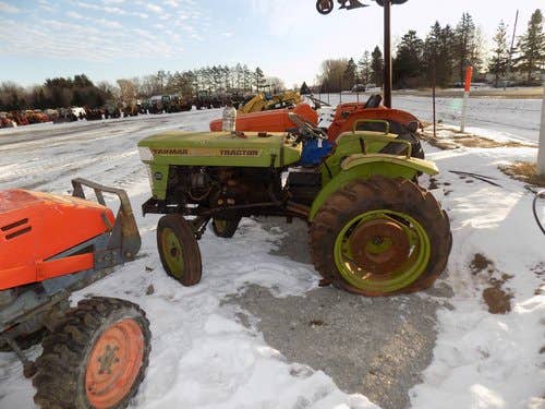 Used Yanmar YM240 Tractor parts.