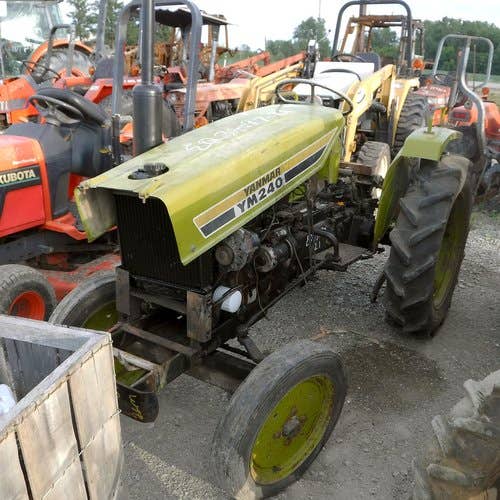 Used Yanmar YM240 Tractor parts.